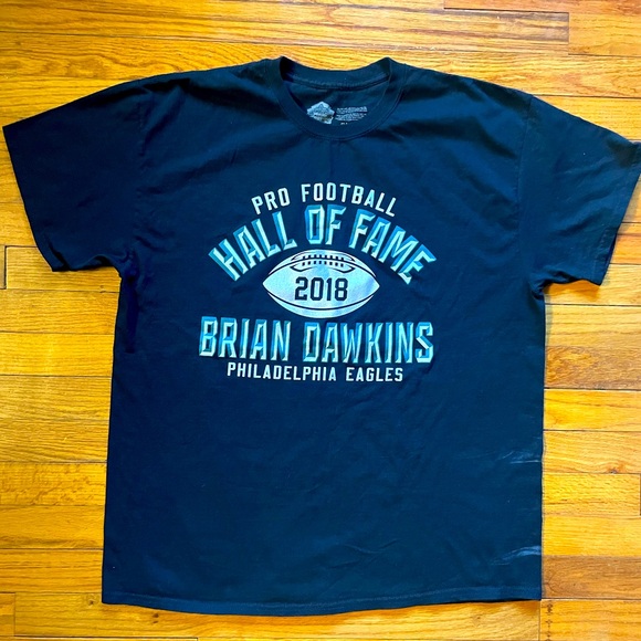 NFL Hall of fame Philadelphia Eagles Brian Dawkins t-shirt - Picture 1 of 4
